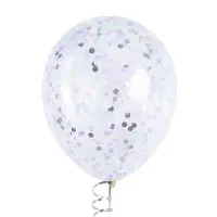 Конфетти «Круг», фольга и тишью, металлик, 1 см, 50 г, МИКС