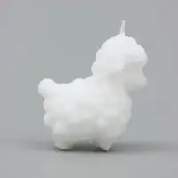 Свеча новогодняя &laquo;Барашек&raquo;, 33.46&times;48.6&times;50 мм