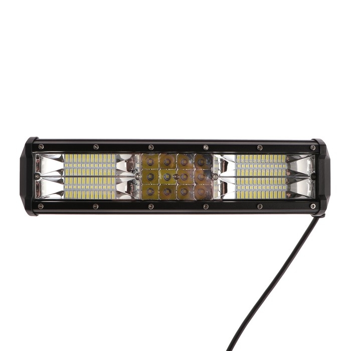 Светодиодная балка, 30,8 см, 9-32 В, 180 Вт, 4300 Лм, провод 40 см, свет белый Светодиодная балка, 30,8 см, 9-32 В, 180 Вт, 4300 Лм, провод 40 см, свет белый