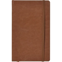 Ежедневник недатированный ATTACHE FLEX коричневый А5, 136 л. бежевый блок