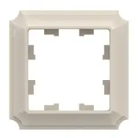 ATLASDESIGN ANTIQUE 1-постовая рамка, БЕЖЕВЫЙ