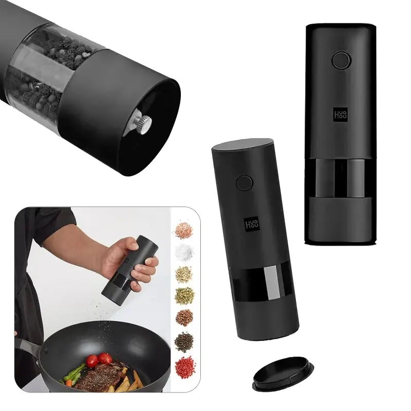 *Электрическая мельница для специй Xiaomi HuoHou Electric Grinder черная (40шт/кор) *Электрическая мельница для специй Xiaomi HuoHou Electric Grinder черная (40шт/кор)