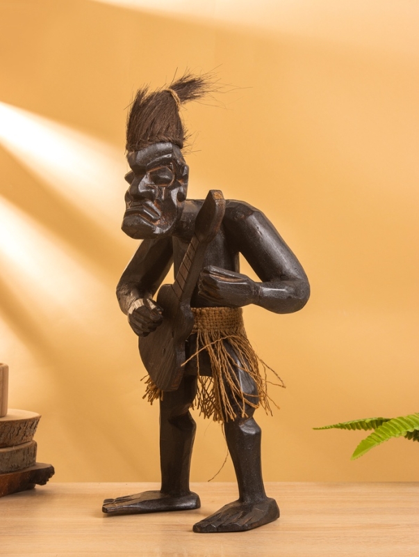 Сувенир «Абориген гитарист», 22×17×40 см, дерево Сувенир «Абориген гитарист», 22×17×40 см, дерево