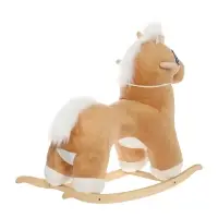 Качалка &laquo;Лошадка: Звёздочка&raquo;, не музыкальная, цвет бежевый