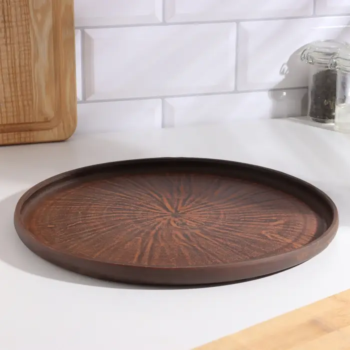 Блюдо для пиццы «Гладь», 2,5 х 28 х 28 см Блюдо для пиццы «Гладь», 2,5 х 28 х 28 см