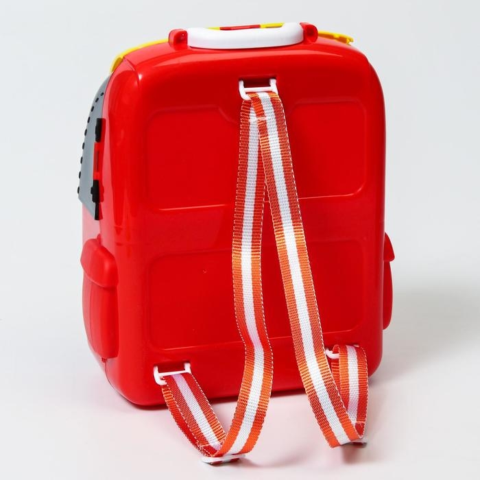 Набор строителя с инструментами игровой «Чемоданчик» рюкзак с инструментами, Микки Маус Набор строителя с инструментами игровой «Чемоданчик» рюкзак с инструментами, Микки Маус