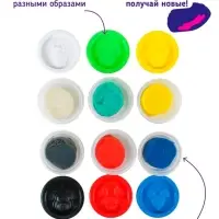 Тесто для лепки, 6 цветов по 50 г