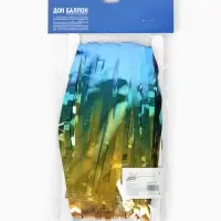 Фотозона-Занавес "Дождик" радужный, градиент, 100*200 см.