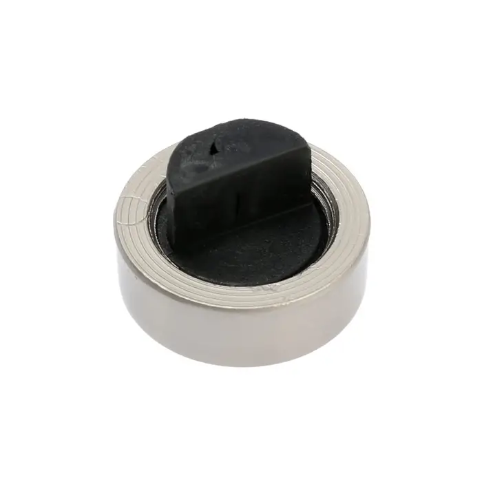 Зеркалодержатель ТУНДРА, d=20 мм, без сверления, цвет матовый никель, 4 шт.