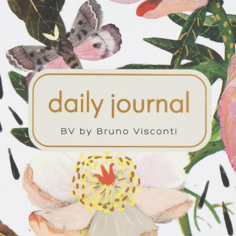 Ежедневник недатированный CUTE DIARY А5,BV,136,ПИОН,зол.греб,3-701/10