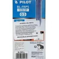 Стираемая ручка Pilot. Frixion, гелевая, синий стержень BL-FRP5 (L), узел 0.5 мм