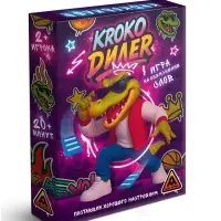 Настольная игра &laquo;KROKO DИЛЕR&raquo;, на объяснение слов, 40 карт, 16+