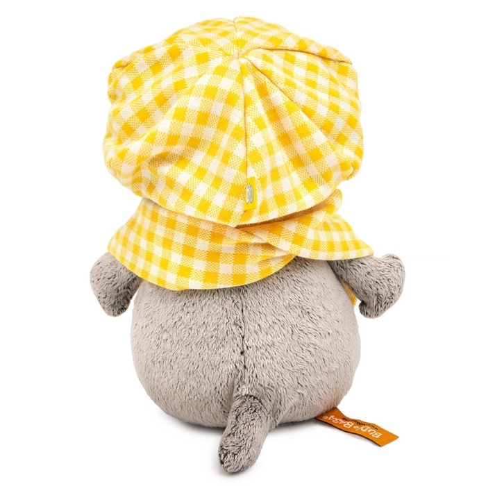 Мягкая игрушка «Кот Басик BABY в берете и шарфе в клетку», 20 см Мягкая игрушка «Кот Басик BABY в берете и шарфе в клетку», 20 см