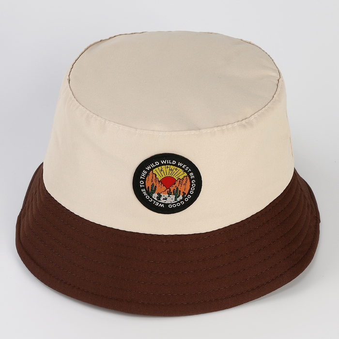 Панама детская для мальчика «Дикий мир», цвет бежевый, р-р 54 Панама детская для мальчика «Дикий мир», цвет бежевый, р-р 54