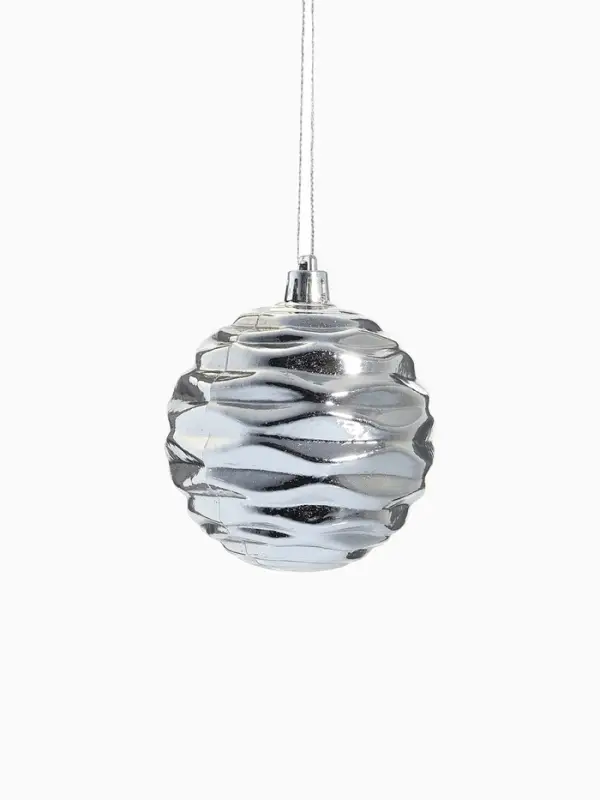 Набор украшений пластик 16 шт Набор украшений пластик 16 шт "Ярмарка волшебства" 8 см, белый