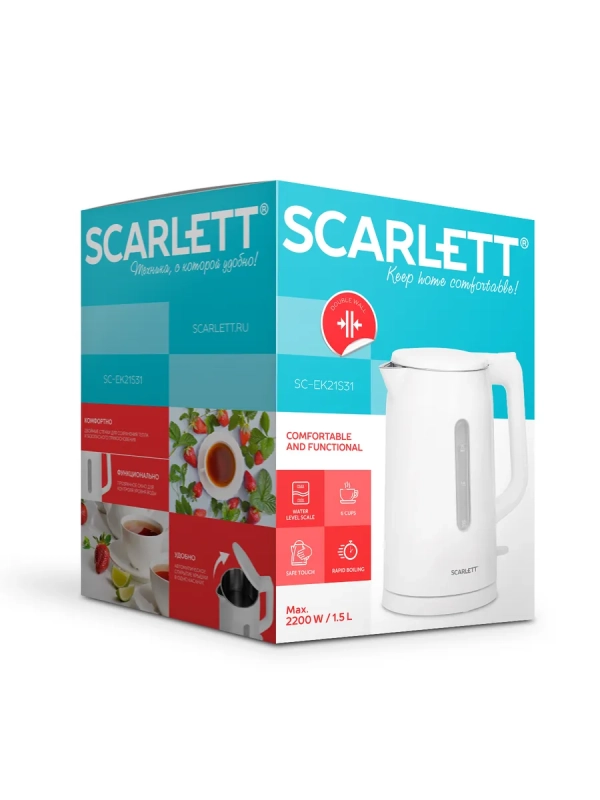 Чайник электрический 2200Вт SC-EK21S31 Чайник электрический 2200Вт SC-EK21S31