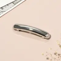 Заколка-автомат для волос"Клонес" 7 см, серебро