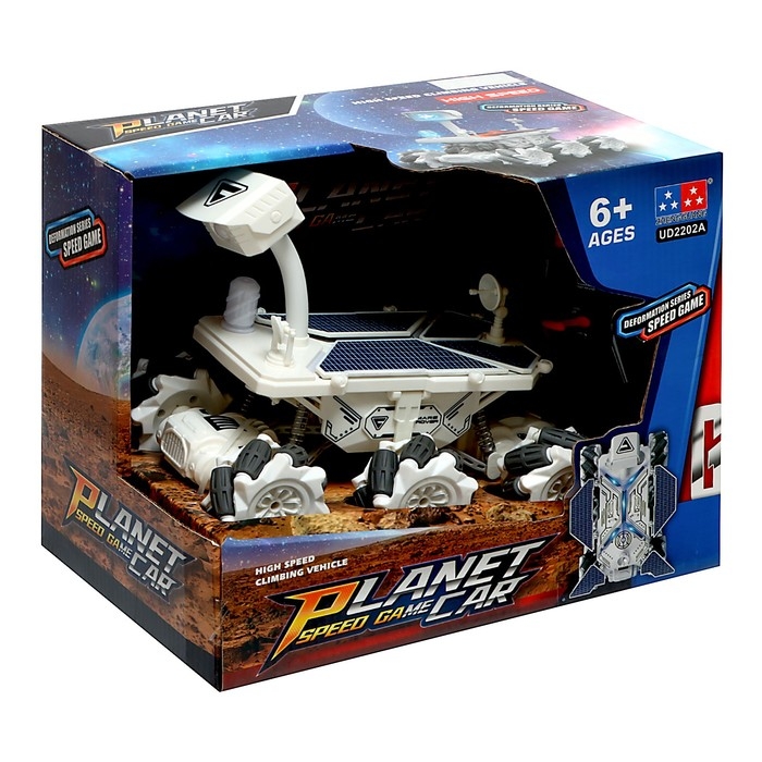 Машина «Луноход», радиоуправление, свет, подвижные элементы, с аккумулятором Машина «Луноход», радиоуправление, свет, подвижные элементы, с аккумулятором