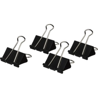 Зажимы для бумаг 41мм 12шт./уп. Комус, в картонной коробке