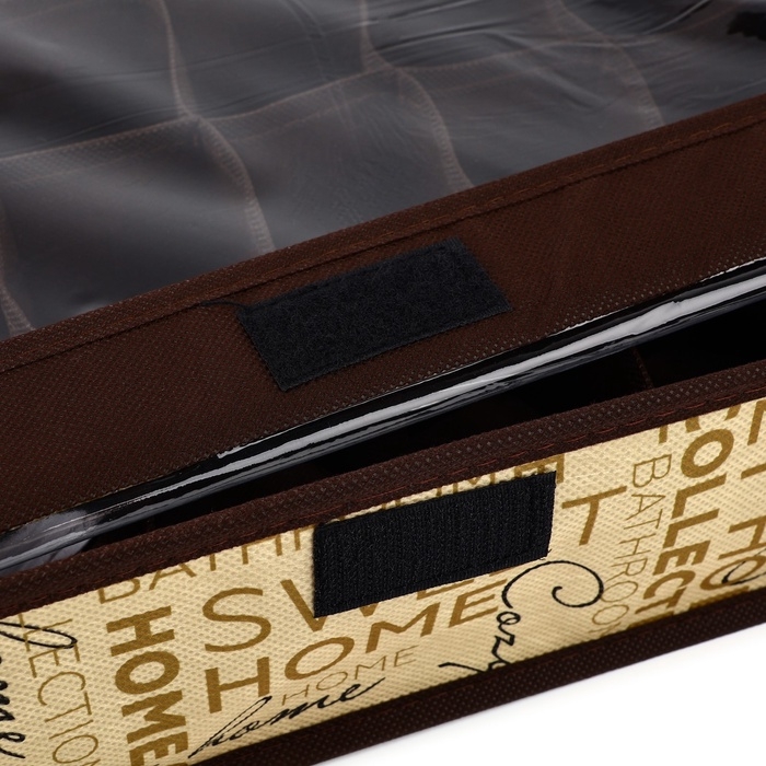 Органайзер для хранения 24 ячейки с крышкой Органайзер для хранения 24 ячейки с крышкой "Милый дом", 34 х 28 х 10 см