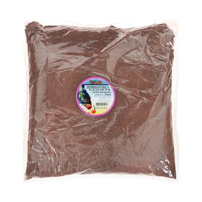 Прикормка Fish.ka Базовая черная 3 кг Прикормка Fish.ka Базовая черная 3 кг