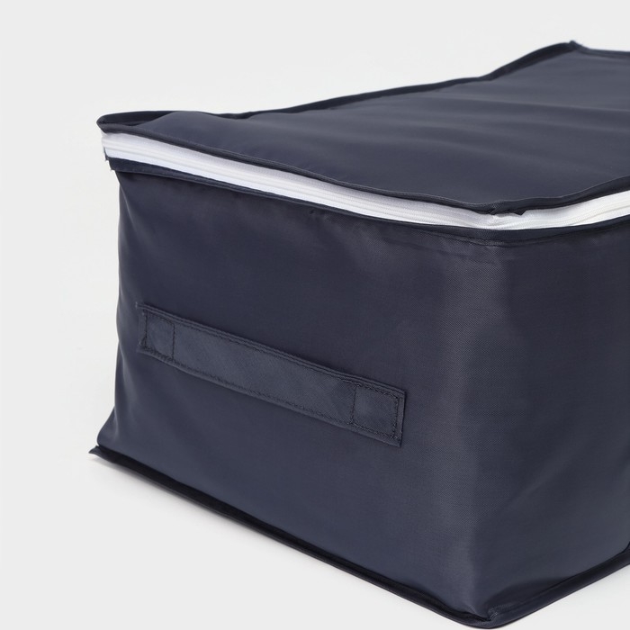 Кофр для хранения вещей LaDо́m, 45×30×20 см, цвет графитовый Кофр для хранения вещей LaDо́m, 45×30×20 см, цвет графитовый