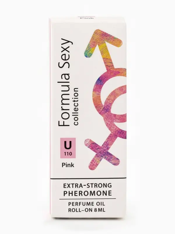 Парфюмерное масло женское с феромонами Formula Sexy Collection Pink U110, 8 мл (по мотивам Pink Molecule 090 09 (Zarkoperfume)