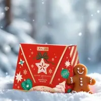Жемчуг для ванны Winter Holidays, аромат ванильное печенье, 200 г, URAL LAB