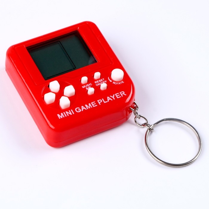 Электронная игра на брелоке, цвета МИКС Электронная игра на брелоке, цвета МИКС