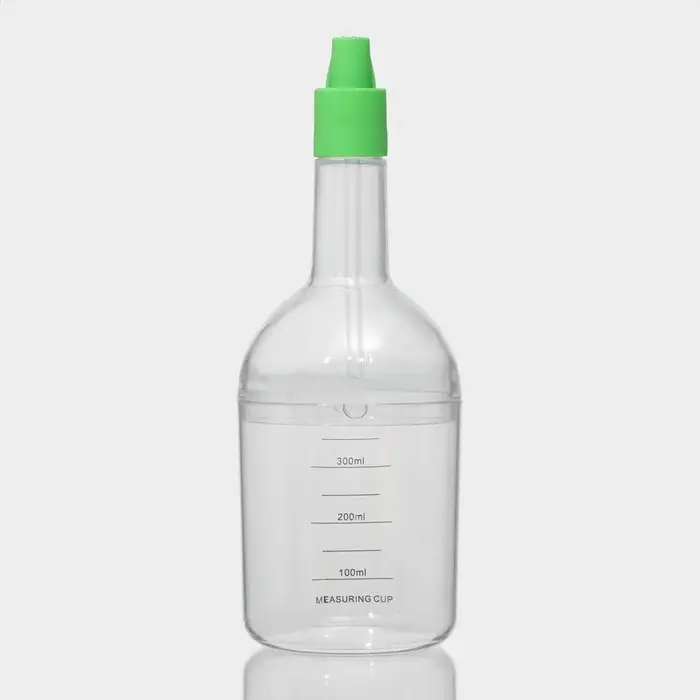 Набор кухонных принадлежностей Kitchen, бутылка-мерный стакан 380 мл, 7 насадок, 29&times;8.5 см, разноцветный