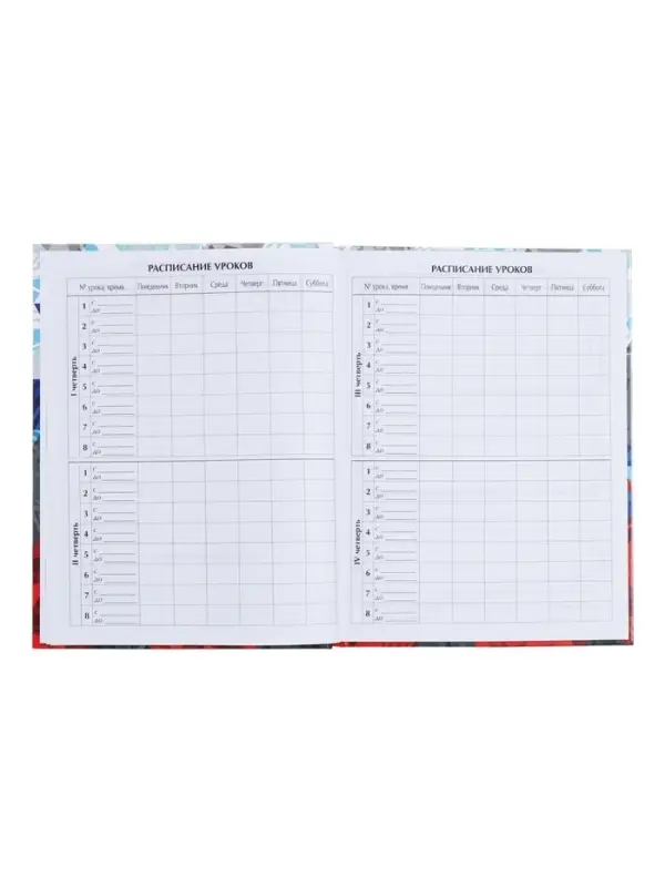 Дневник школьный для 1-11 классов, &laquo;Россия геометрия&raquo;, твёрдая обложка 7БЦ, глянцевая ламинация, 40 листов