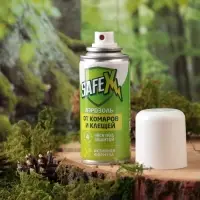 Аэрозоль Репеллент SAFEX, от клещей и комаров, для всей семьи, 100 мл