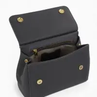 Сумка женская мессенджер TEXTURA на магните, 25&times;9&times;17 см, серая