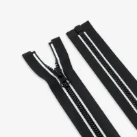 Молния &laquo;Трактор&raquo;, №5, замок автомат, разъёмная, 70 см, чёрная