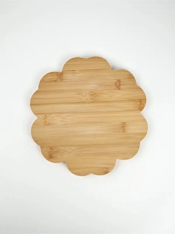 Менажница в форме цветка «Любовь», бамбук, 25 см