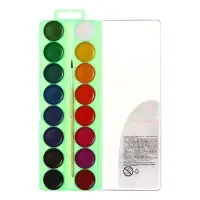 Акварель &laquo;Луч. ZOO&raquo;, 16 цветов, с кистью