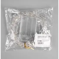 Гирлянда &laquo;Нить&raquo; 5 м, роса с насадками &laquo;Сияние&raquo;, IP20, серебристая нить, 50 LED, от батареек АА&times;3, свечение RGB