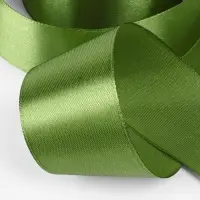 Лента атласная, 40 мм &times; 23 &plusmn; 1 м, цвет травяной №113
