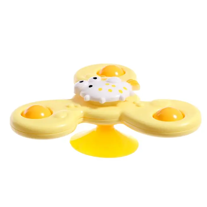 Спиннеры на присосках Крошка Я &laquo;Подводный мир&raquo;, для купания в ванной, 3 шт.