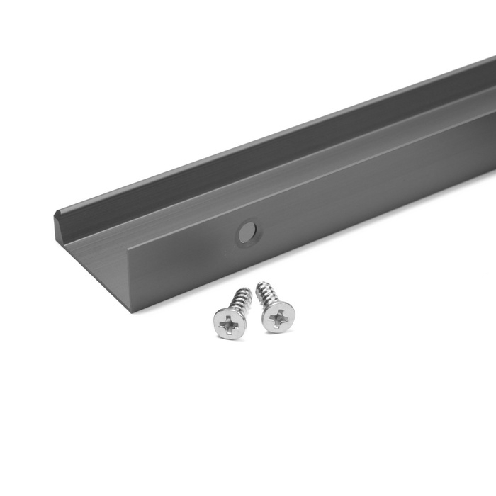 Ручка CAPPIO RT001, L=250 мм, м/о 192 мм, цвет графит, 4 шт. Ручка CAPPIO RT001, L=250 мм, м/о 192 мм, цвет графит, 4 шт.