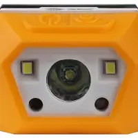 Фонарь налобный светодиодный 3Вт 400Лм IP40 SMD 4 режима аккумуляторный GA-810 желтый сенсорный micro-USB