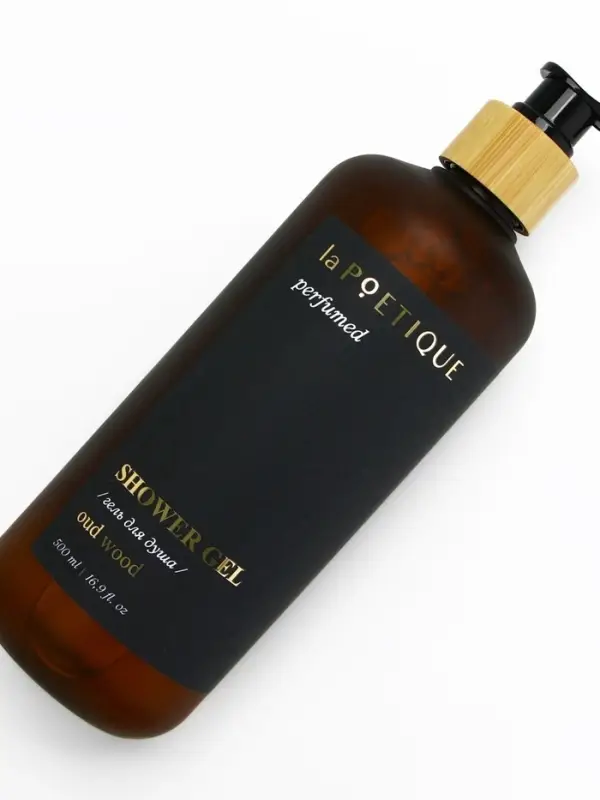 Гель для душа парфюмированный laPOETIQUE, 500 мл, аромат Oud wood