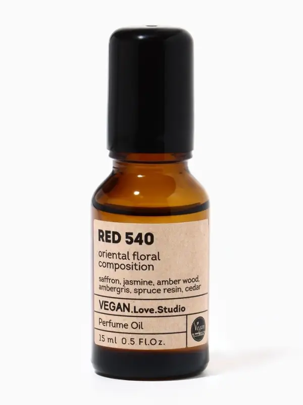 Парфюмерное масло женское VEGAN.Love.Studio Red 540, 15 мл