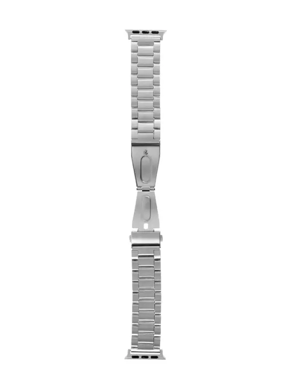 Ремешок для Apple Watch 38 40 41 мм, металлический, серебристый