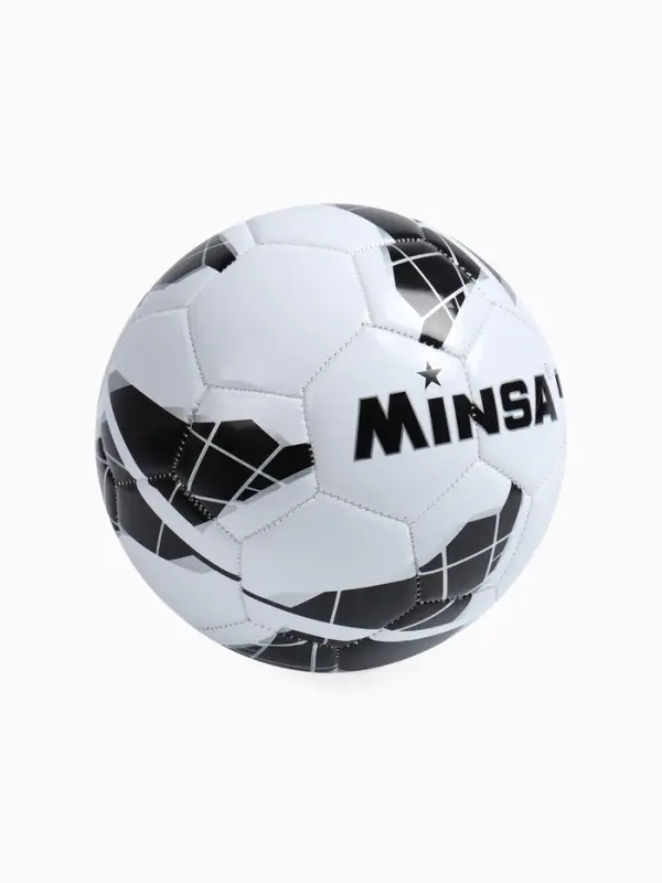 Футбольный мяч MINSA, машинная сшивка, 32 панели, р. 5, TPU