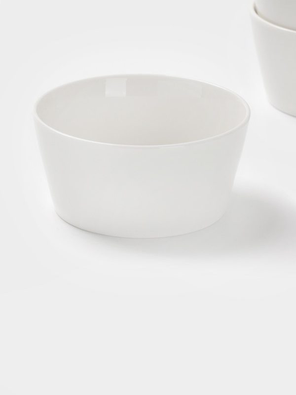 Набор салатников 4 шт 12х6 см Magistro Набор салатников 4 шт 12х6 см Magistro "White Snow" 380 мл