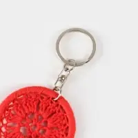 Брелок "Ловец снов" 19 см, цв. красный Брелок "Ловец снов" 19 см, цв. красный