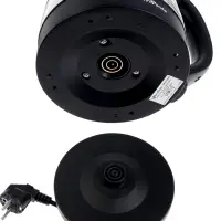 Чайник электрический Happy panda HP-2701BK, стекло, 1.8 л, 1800 Вт, чёрный
