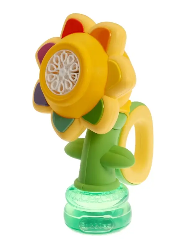 Генератор мыльных пузырей "Цветочек", световые эффекты, работает от батареек