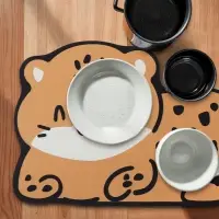 Коврик для дома Доляна &laquo;Тигр&raquo;, влаговпитывающий, 60&times;39 см